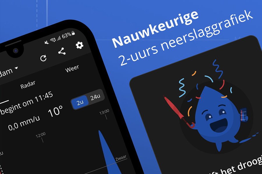 Buienalarm Mobile App